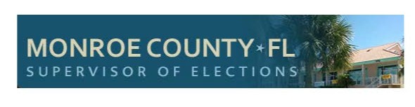 Screenshot of the Monroe County Supervisor of Elections website.